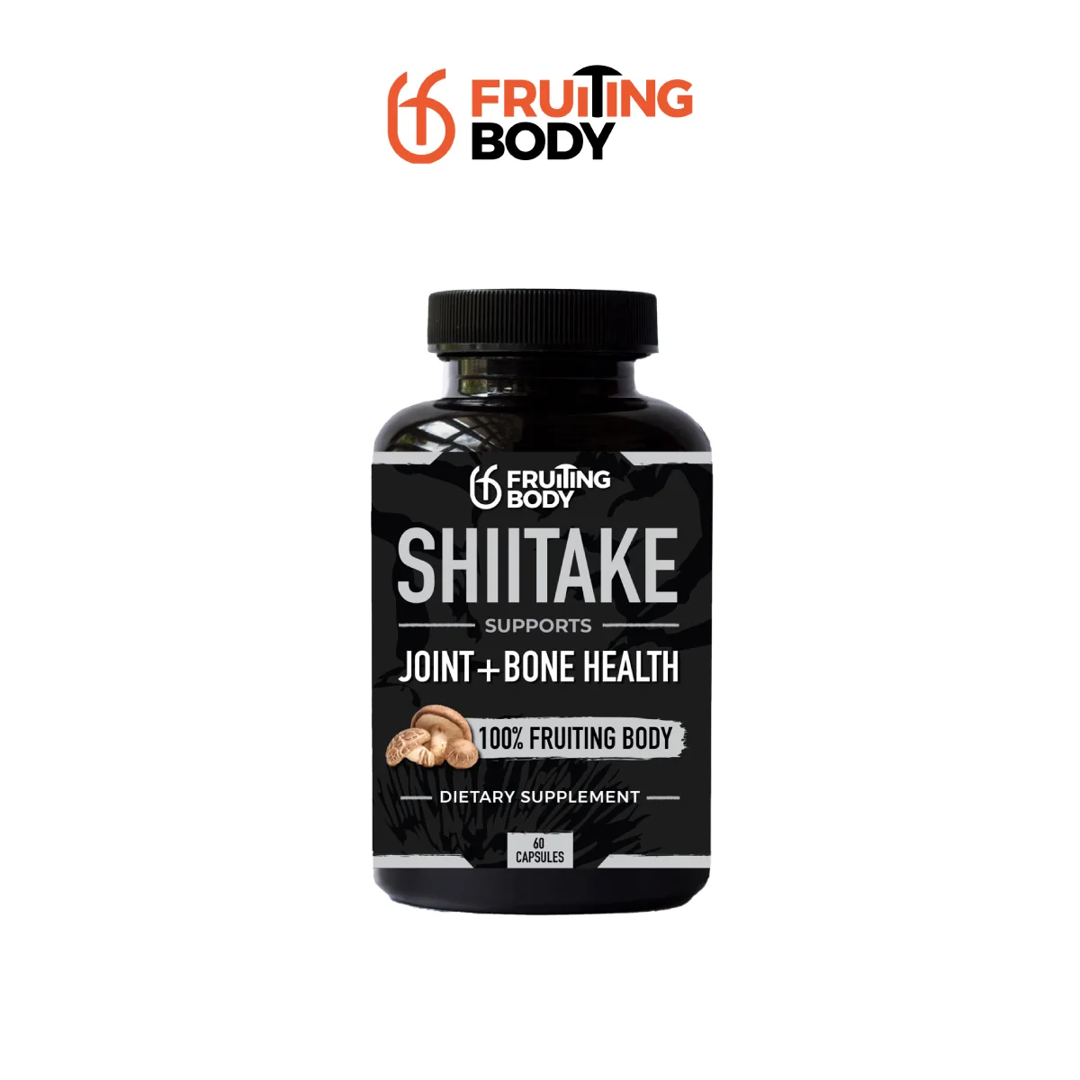 Fruiting Body Shiitake 120 caps thumbnail 2