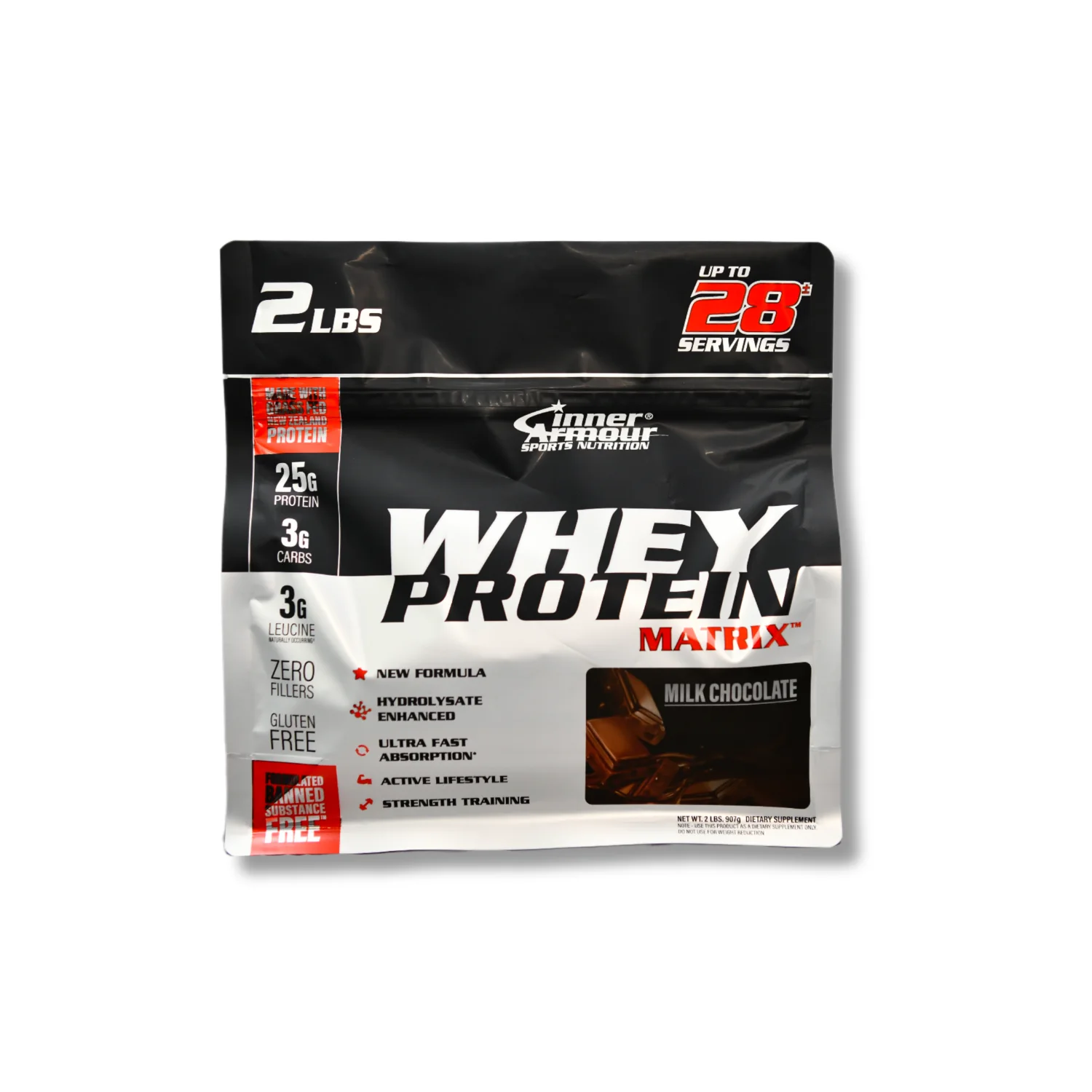 IA Whey Protein Matrix 2 lb, Milk Chocolate thumbnail 2