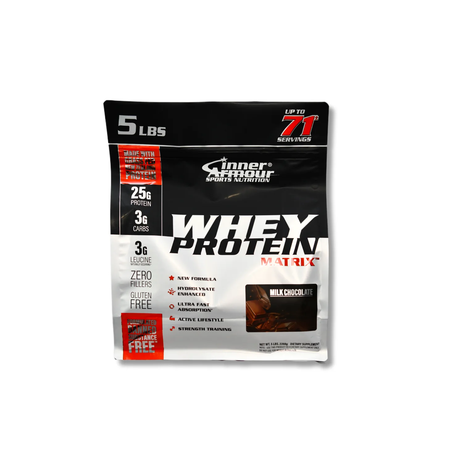 IA Whey Protein Matrix 5 lb, Milk Chocolate thumbnail 2