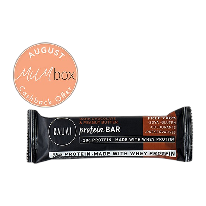 Kauai - Protein Bar (case 12 bars, 75g per bar) - Dark Chocolate and Peanut Butter