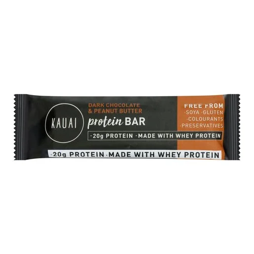 Kauai Protein Bar 12 x 75 g, Dark Chocolate and Peanut Butter thumbnail 3