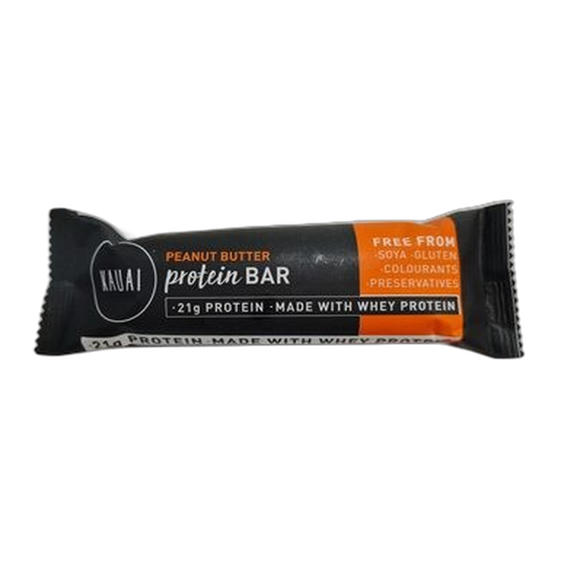 Kauai - Protein Bar (case 12 bars, 75g per bar) - Peanut Butter