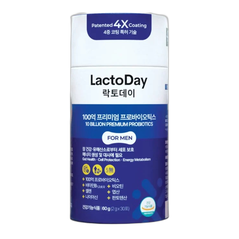 Lactoday 10 Billion Premium Probiotic 30 Sachets For Men