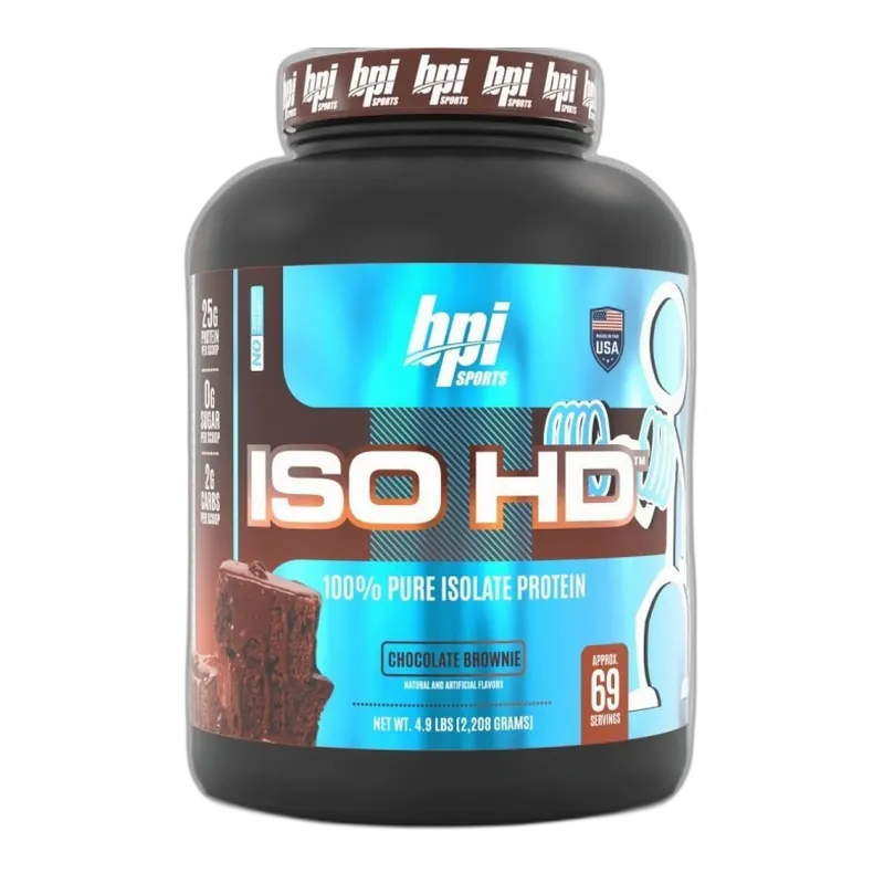 BPI Sports ISO HD 5 lb, Chocolate Brownie