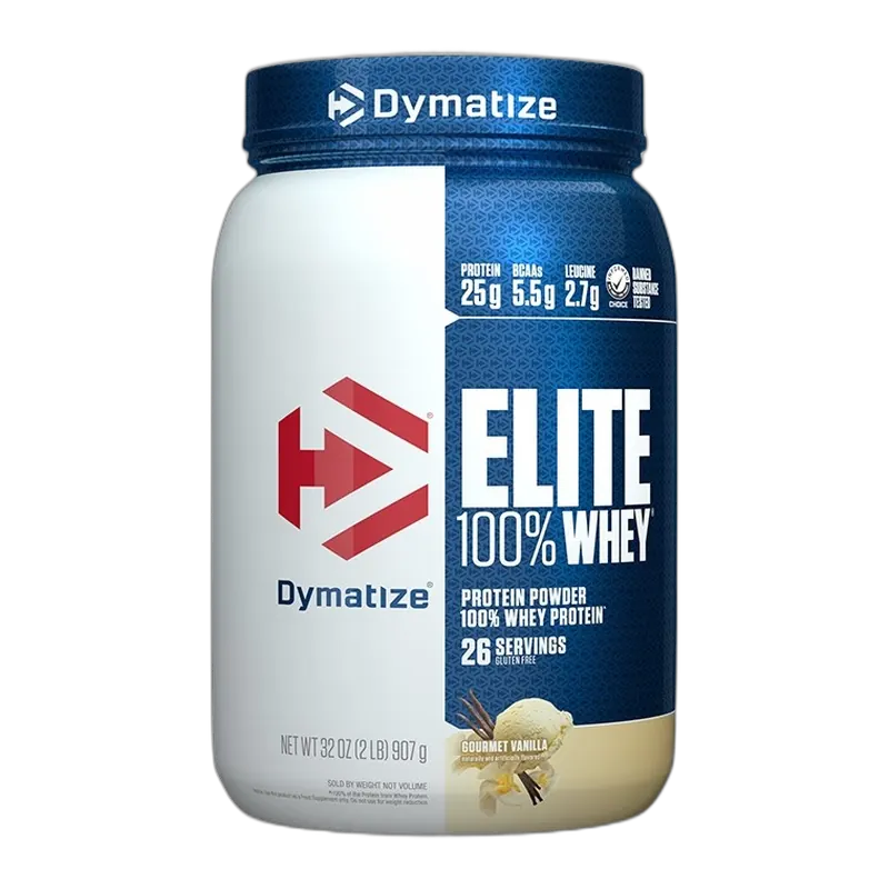 Dymatize Elite 100% Whey 2 lb, Gourmet Vanilla