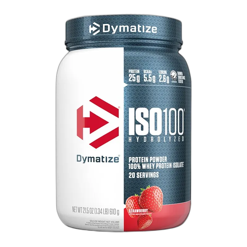 Dymatize ISO100 1.4 lb, Strawberry