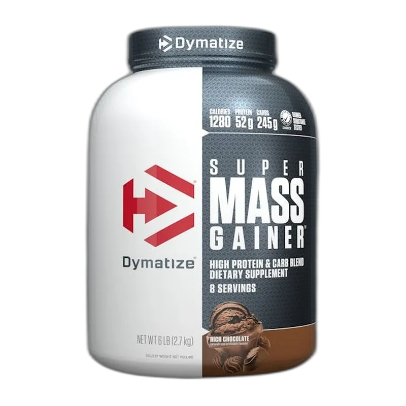 Dymatize Super Mass Gainer 6 lb, Rich Chocolate