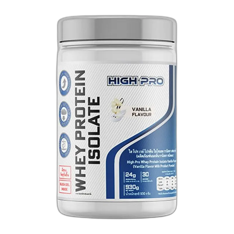 High Pro Whey Protein Isolate 930 g, Vanilla