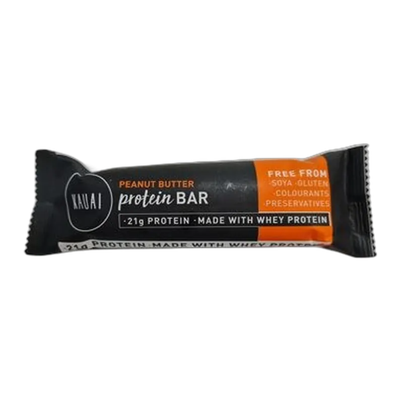 Kauai Protein Bar 12 x 75 g, Peanut Butter