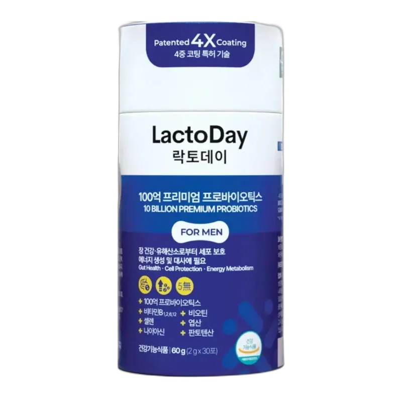 Lactoday 10 Billion Premium Probiotic 30 sachets, For Men