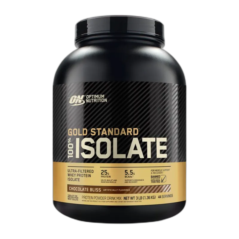 Optimum Nutrition Gold Standard 100% Isolate 1.64 lb, Chocolate Bliss
