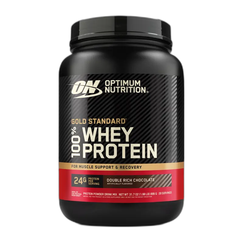 Optimum Nutrition Gold Standard 100% Whey 1 lb, Double Rich Chocolate