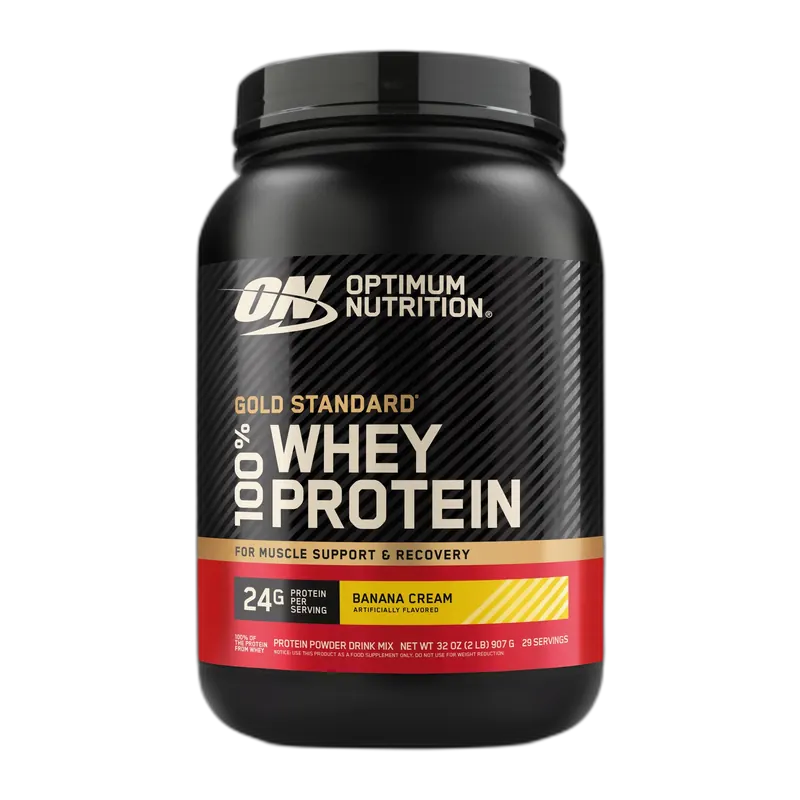 Optimum Nutrition Gold Standard 100% Whey 2 lb, Banana Cream
