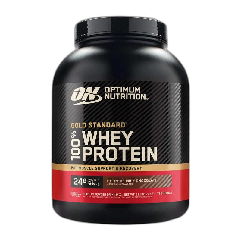 Optimum Nutrition Gold Standard 100% Whey 2 lb, Extreme Milk Chocolate