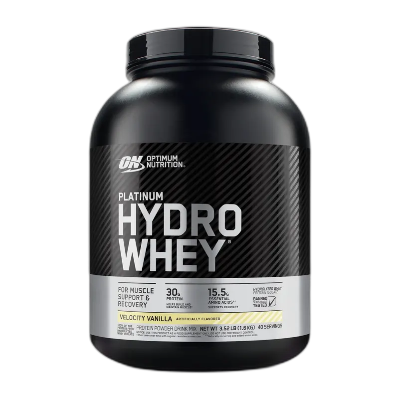 Optimum Nutrition Platinum Hydrowhey 3.5 lb, Velocity Vanilla