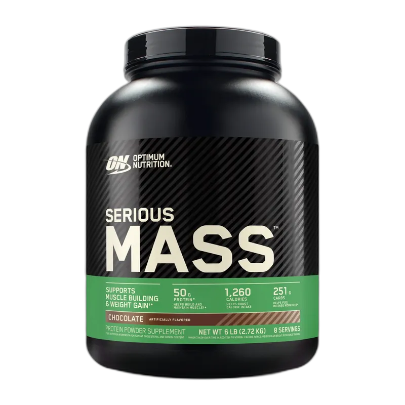 Optimum Nutrition Serious Mass 6 lb, Chocolate