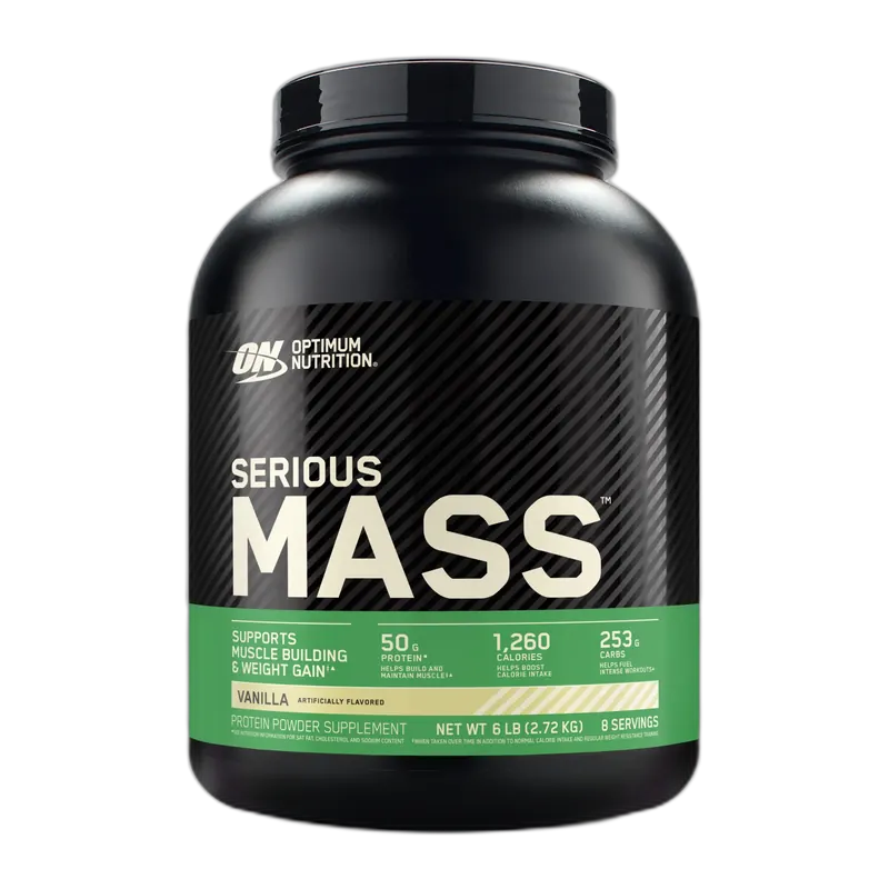 Optimum Nutrition Serious Mass 6 lb, Vanilla