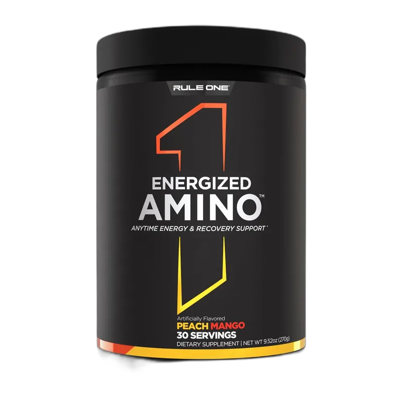 Rule 1 Energized Amino 270 g, Peach Mango