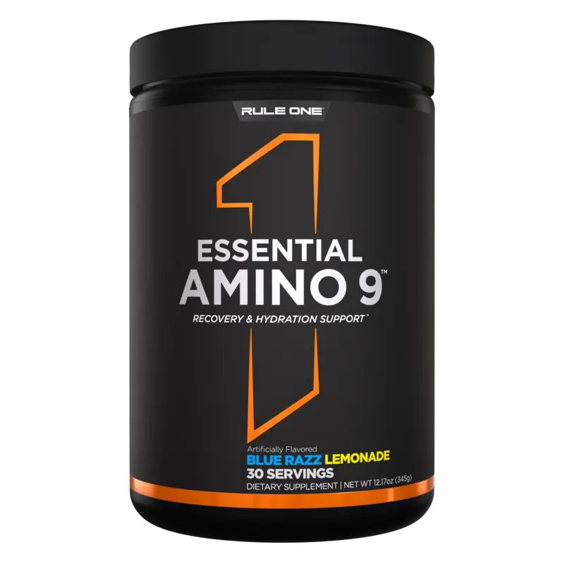 Rule 1 Essential Amino 9 345 g, Blue Razz Lemonade