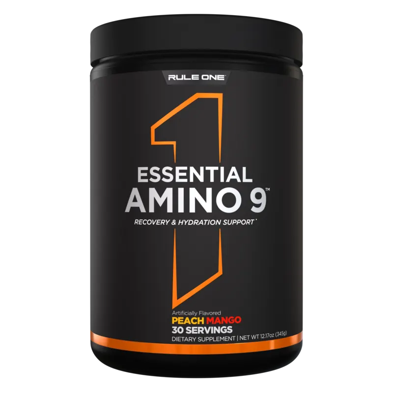 Rule 1 Essential Amino 9 345 g, Peach Mango