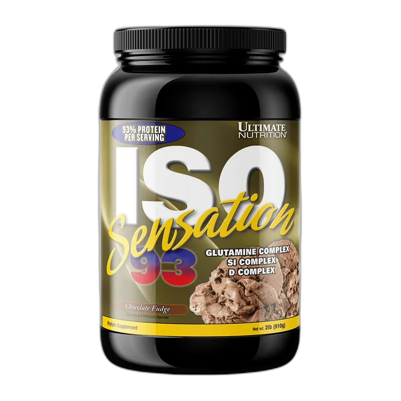 Ultimate Nutrition Iso Sensation 93 2 lb, Chocolate Fudge