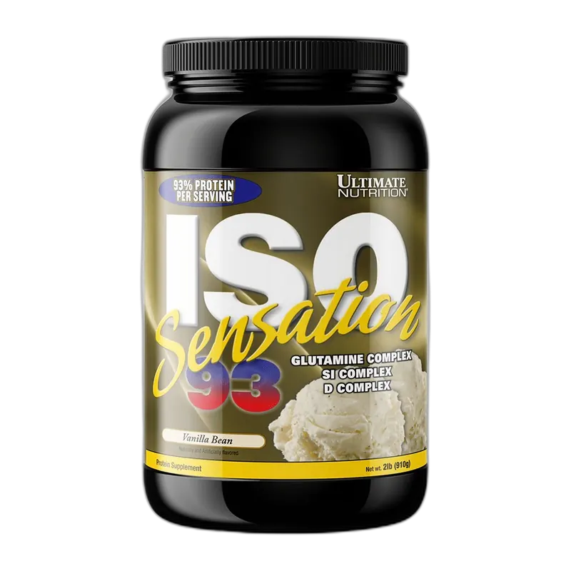 Ultimate Nutrition Iso Sensation 93 2 lb, Vanilla Bean