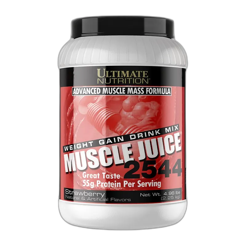 Ultimate Nutrition Muscle Juice Mass Gainer 11 lb, Strawberry