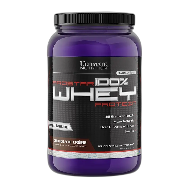 Ultimate Nutrition Prostar Whey 2 lb, Chocolate Creme