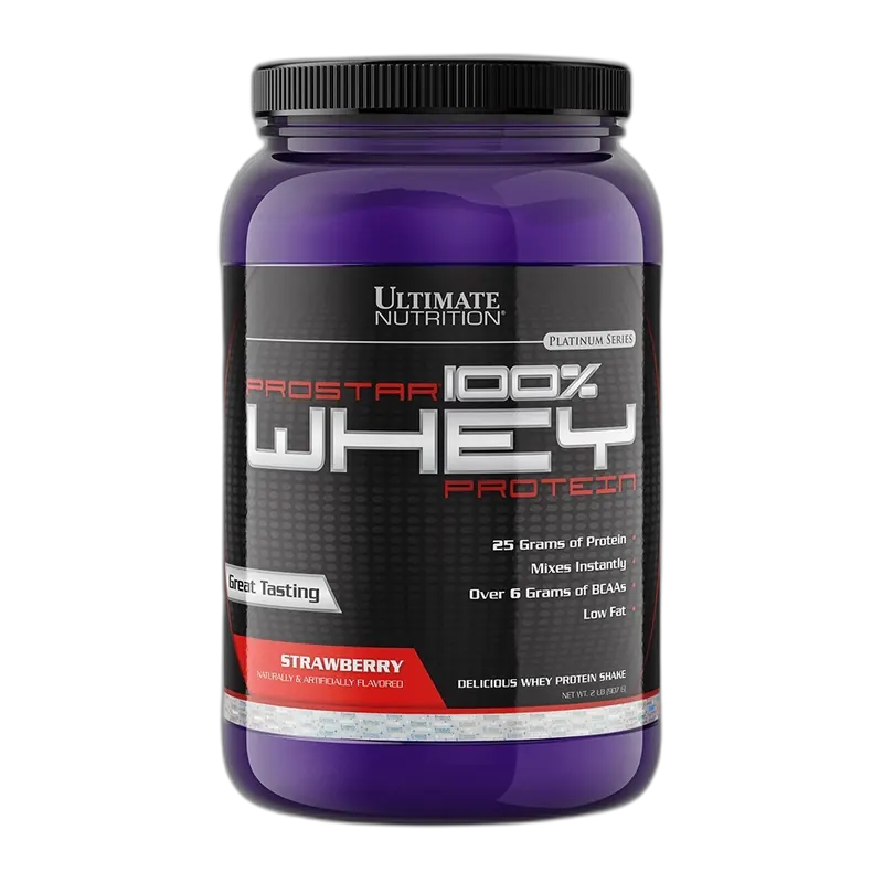 Ultimate Nutrition Prostar Whey 2 lb, Strawberry