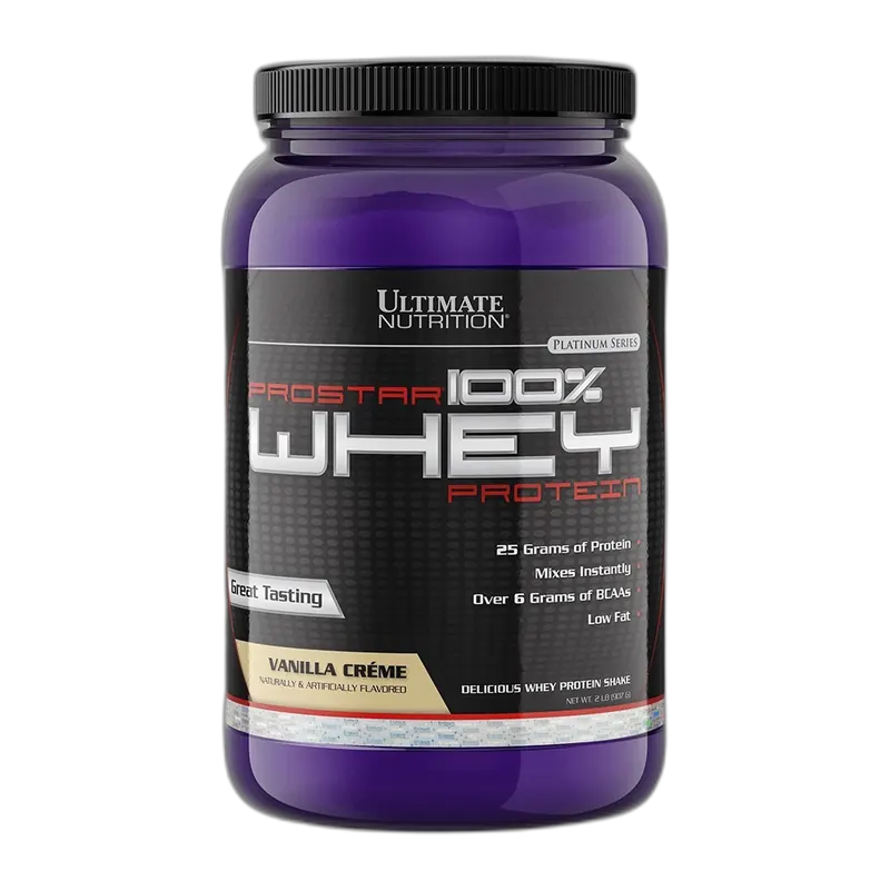 Ultimate Nutrition Prostar Whey 2 lb, Vanilla Creme