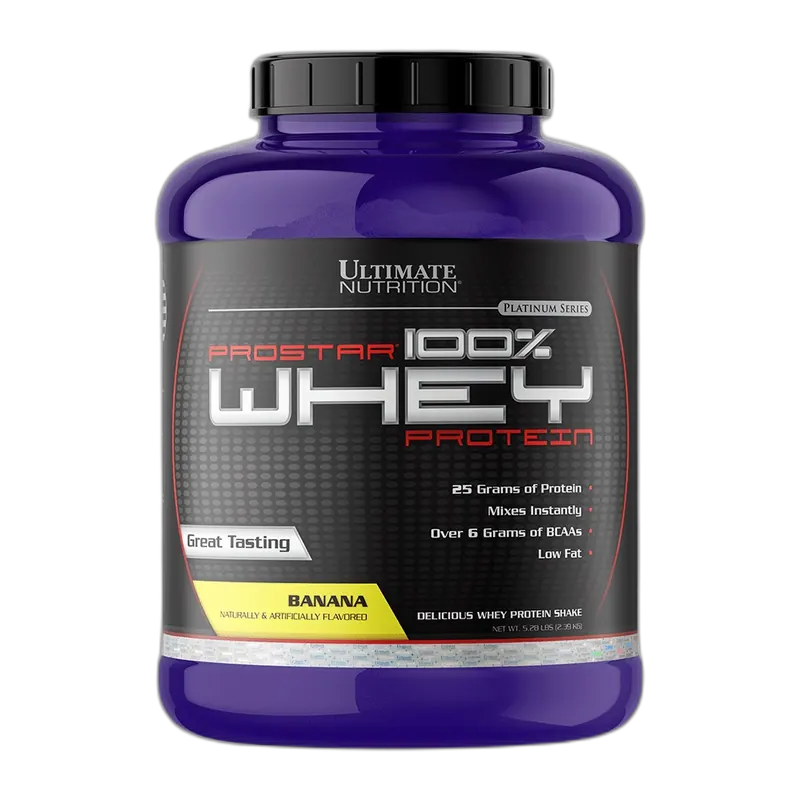 Ultimate Nutrition Prostar Whey 5.28 lb, Banana