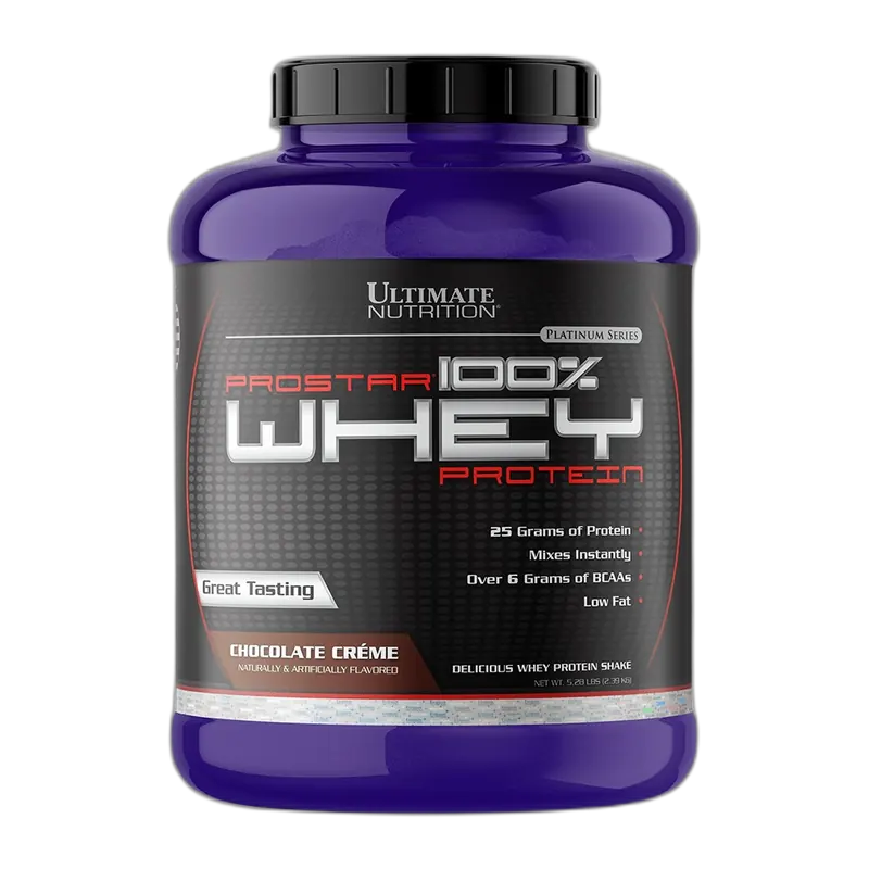 Ultimate Nutrition Prostar Whey 5.28 lb, Chocolate Creme