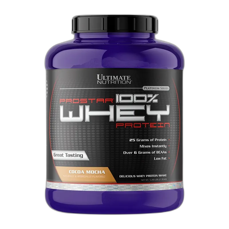 Ultimate Nutrition Prostar Whey 5.28 lb, Cocoa Mocha