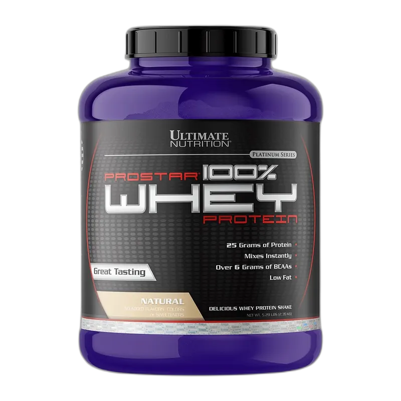 Ultimate Nutrition Prostar Whey 5.28 lb, Natural