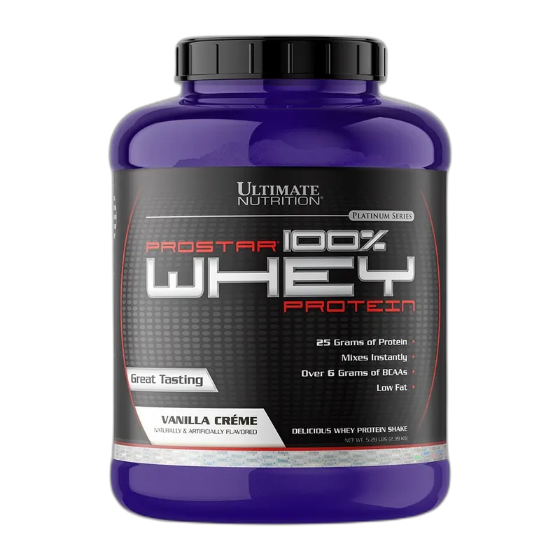 Ultimate Nutrition Prostar Whey 5.28 lb, Vanilla Creme
