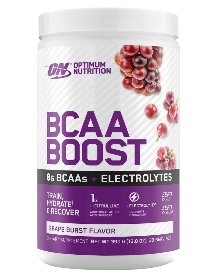 Optimum Nutrition BCAA Boost 390 g, Grape thumbnail 2