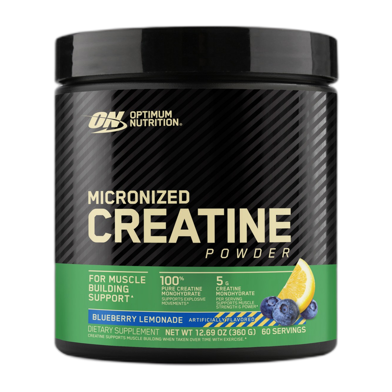 ON Micronized Creatine Powder 360g (60 Servings)  - Blueberry  Lamonade