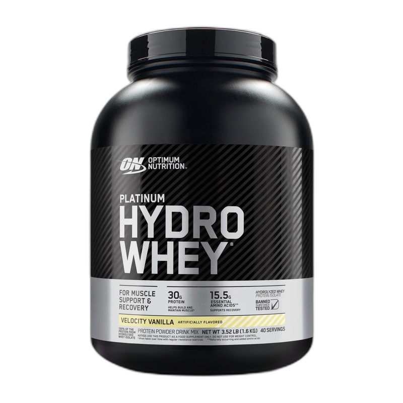 ON Platinum Hydro Whey 1.75lb - Velocity Vanilla
