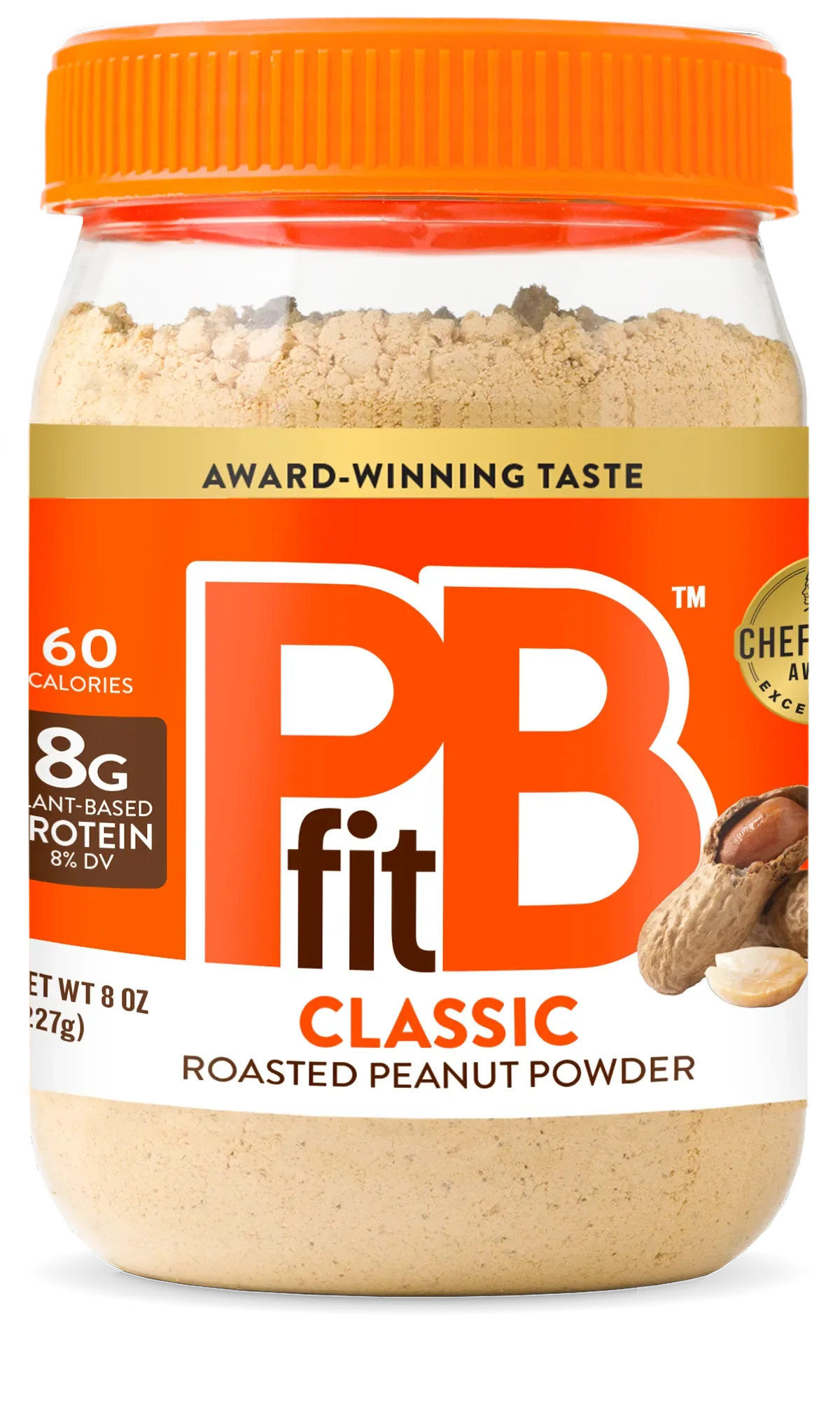 PBfit Peanut Butter Powder 8 oz, Original thumbnail 2