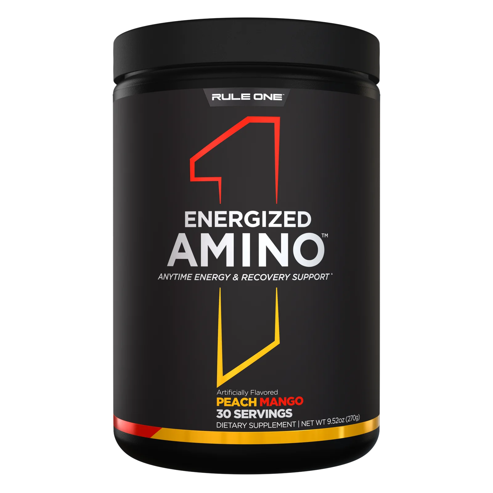 Rule 1 Energized Amino 270 g, Peach Mango thumbnail 3