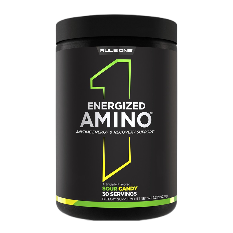 Rule1 Energized Amino 270g (30 serving) - Sour Candy