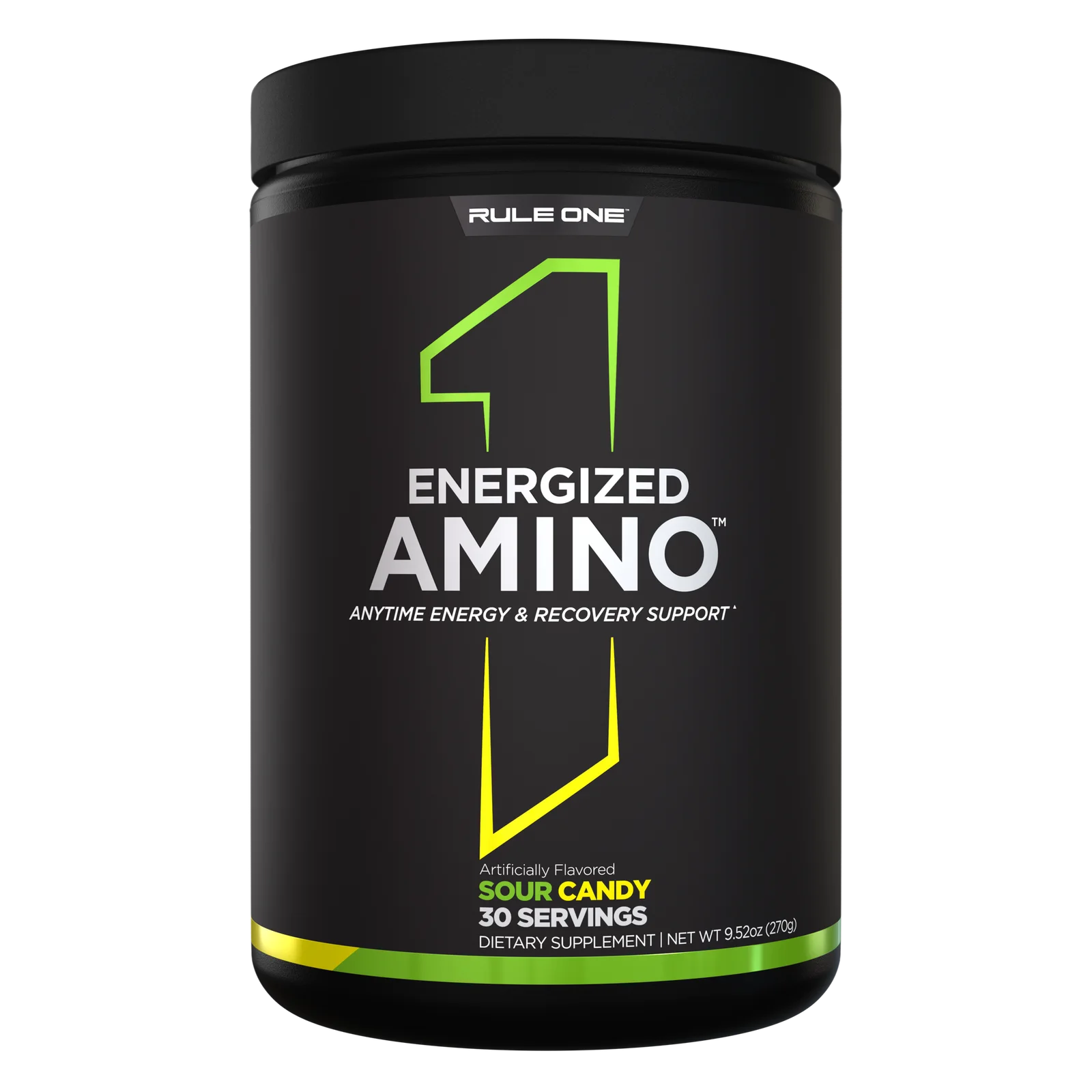 Rule 1 Energized Amino 270 g, Sour Candy thumbnail 3