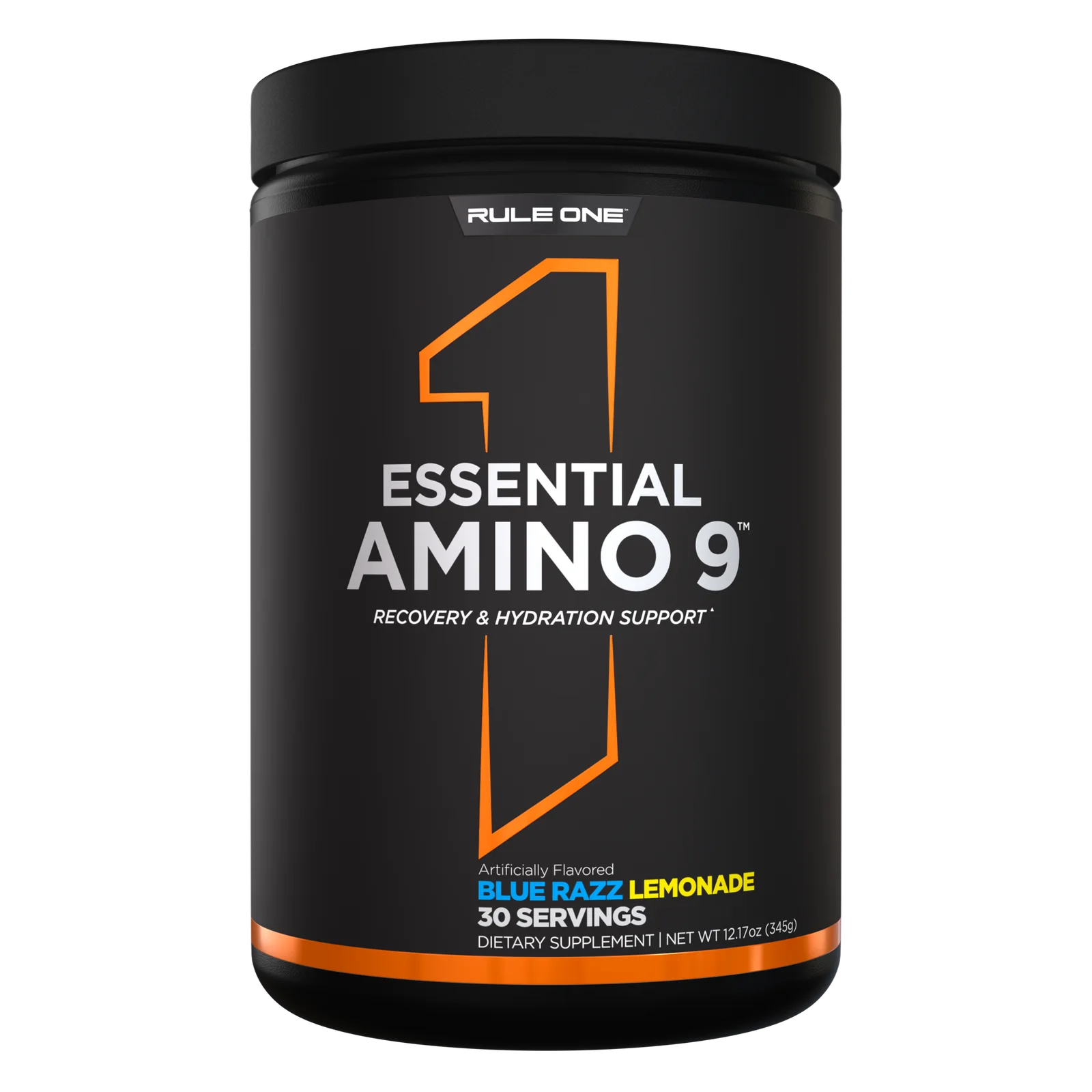 Rule 1 Essential Amino 9 345 g, Blue Razz Lemonade thumbnail 3