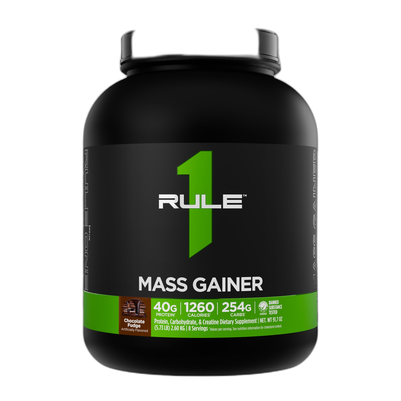Rule1 Mass Gainer 6lb - Chocolate Fudge