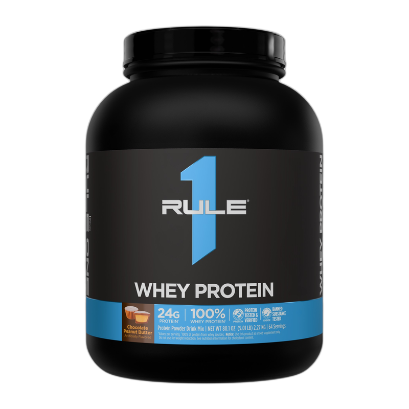 Rule1 Whey Protein Blend 5lb Chocolate Peanut Butter