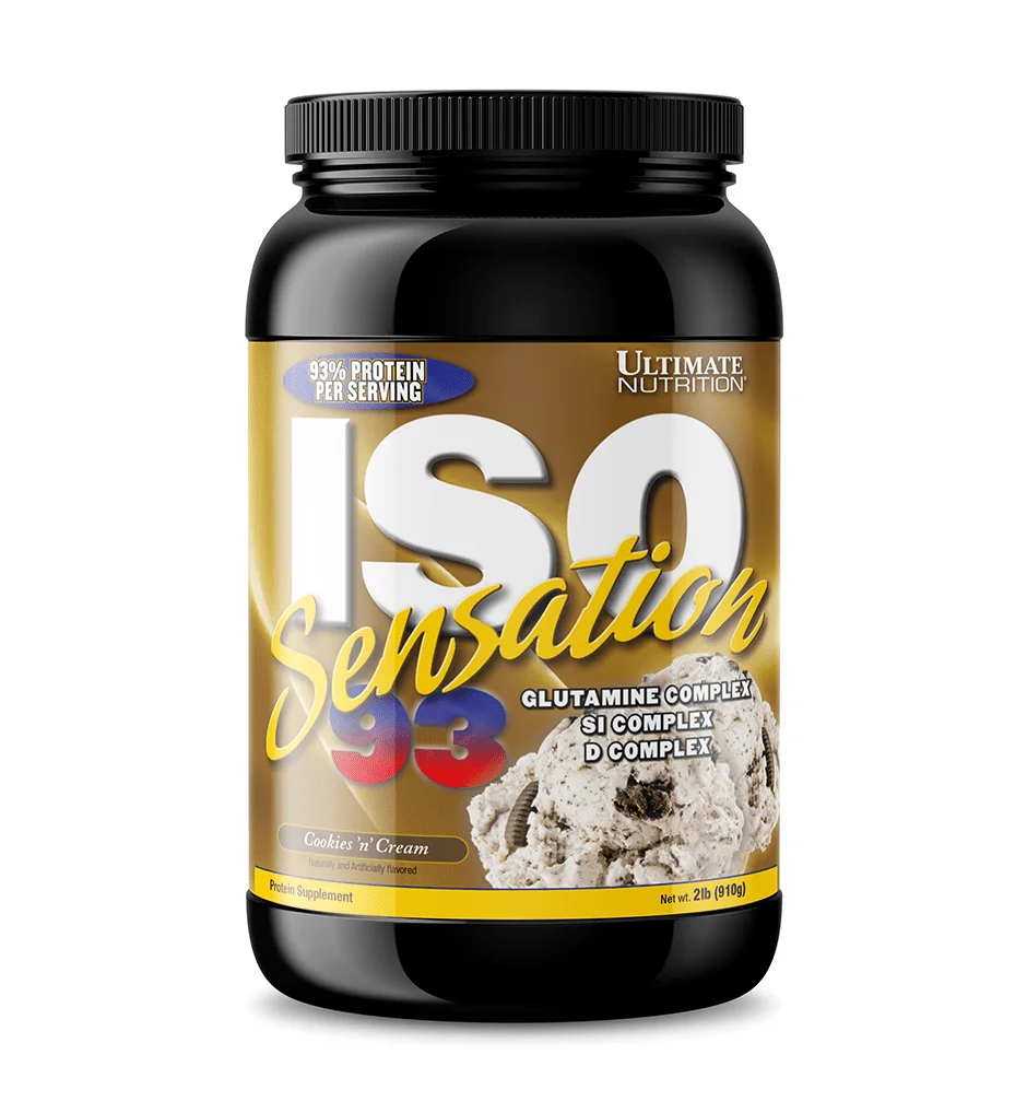 Ultimate Nutrition Iso Sensation 93 2 lb, Cookies & Cream thumbnail 2