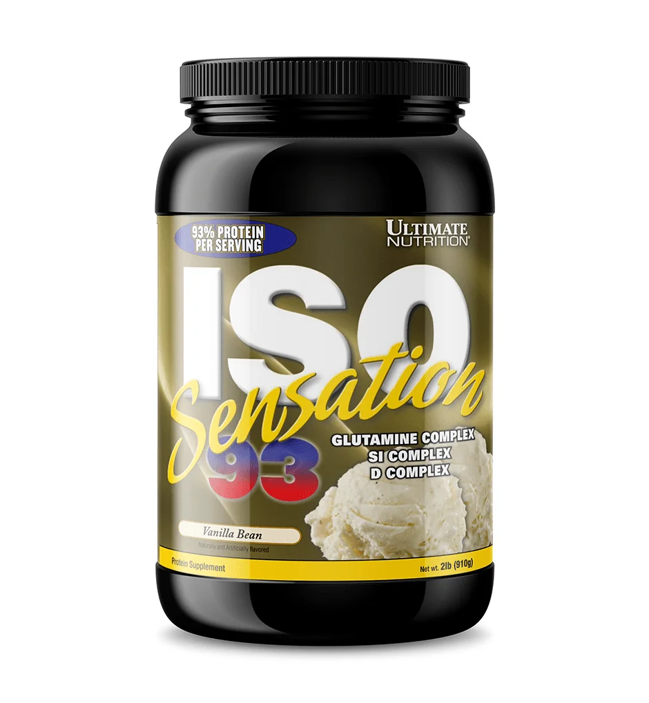 Ultimate Nutrition Iso Sensation 93 2 lb, Vanilla Bean thumbnail 2