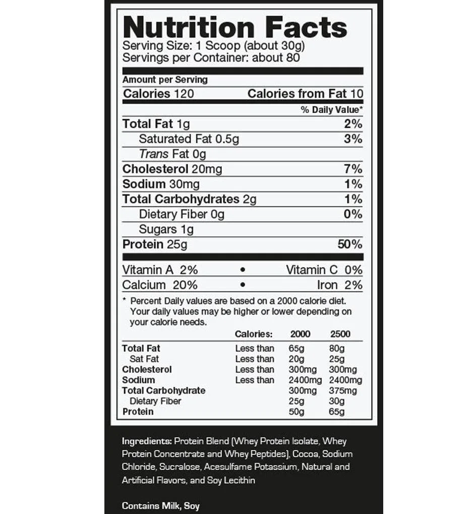 Ultimate Nutrition Prostar Whey 2 lb, Chocolate Creme thumbnail 3