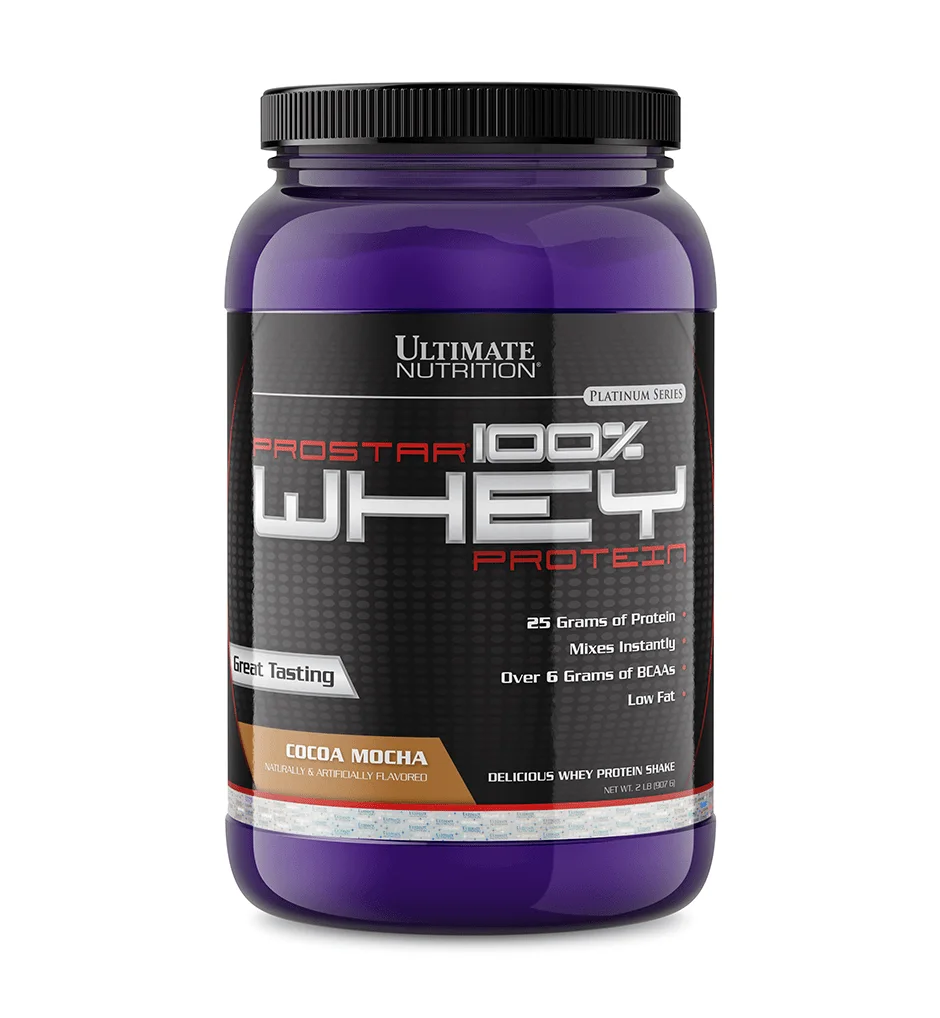 Ultimate Nutrition Prostar Whey 2 lb, Cocoa Mocha thumbnail 2