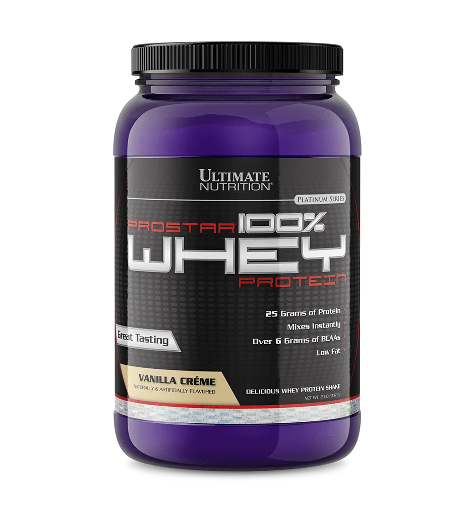 Ultimate Nutrition Prostar Whey 2 lb, Vanilla Creme thumbnail 2